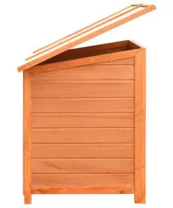 vidaXL Dog Cage Solid Pine & Fir Wood 120x77x86 cm