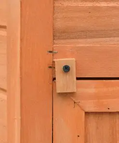 vidaXL Chicken Cage Solid Pine & Fir Wood 126x117x125 cm