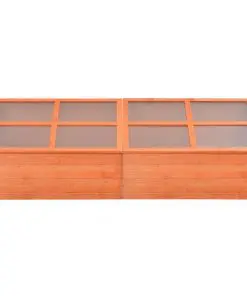 vidaXL Greenhouse Wood 180x57x62 cm