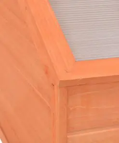 vidaXL Greenhouse Wood 180x57x62 cm