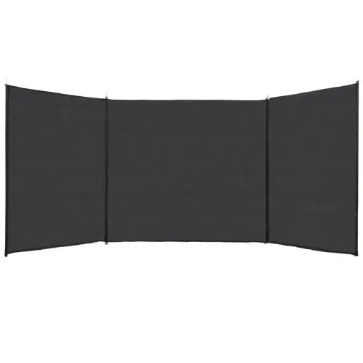 vidaXL Fence Windscreen HDPE 150×450 cm Anthracite