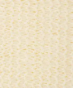 vidaXL Hanging Balcony Screen Cream HDPE 140×230 cm