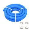 vidaXL Pool Hose with Clamps Blue 38 mm 6 m vidaXL Pool Hose with Clamps Blue 38 mm 6 m
