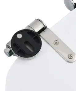 vidaXL WC Toilet Seat with Soft Close Lid MDF Old Wood Design