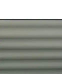 vidaXL Garden Planter 160x80x44 cm Galvanised Steel Grey