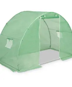 vidaXL Greenhouse with Steel Foundation 4.5m² 300x150x200 cm