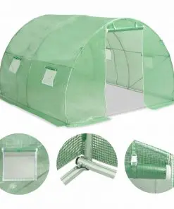 vidaXL Greenhouse with Steel Foundation 9m² 300x300x200 cm
