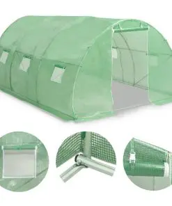 vidaXL Greenhouse with Steel Foundation 13.5m² 450x300x200 cm