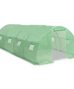 vidaXL Greenhouse with Steel Foundation 18m² 600x300x200 cm