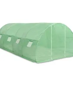vidaXL Greenhouse with Steel Foundation 18m² 600x300x200 cm