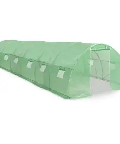 vidaXL Greenhouse with Steel Foundation 27m² 900x300x200 cm