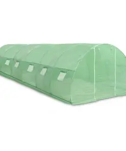 vidaXL Greenhouse with Steel Foundation 27m² 900x300x200 cm