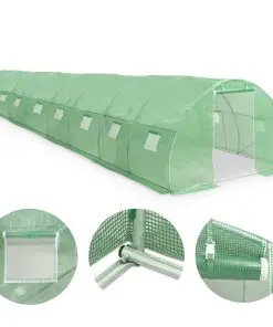 vidaXL Greenhouse with Steel Foundation 36m² 1200x300x200 cm