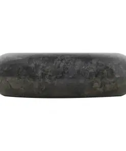 vidaXL Sink 40×12 cm Marble Black