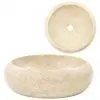 vidaXL Sink 40×12 cm Marble Cream vidaXL Sink 40×12 cm Marble Cream