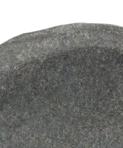 vidaXL Wash Basin River Stone Oval 60-70 cm