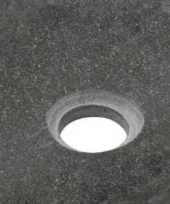 vidaXL Wash Basin River Stone Oval 60-70 cm