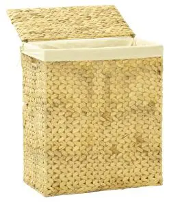 vidaXL 4 Piece Bathroom Set Water Hyacinth