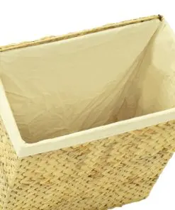 vidaXL 4 Piece Bathroom Set Water Hyacinth