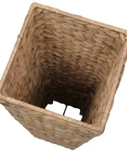 vidaXL Garden Planters 3 pcs Water Hyacinth Brown