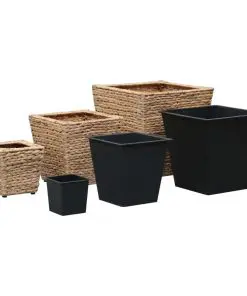 vidaXL Garden Planters 3 pcs Water Hyacinth