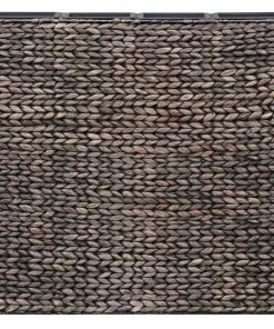 vidaXL Garden Planter with 4 Pots Water Hyacinth Brown