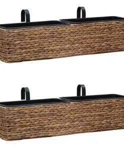 vidaXL Garden Planters 2 pcs Water Hyacinth