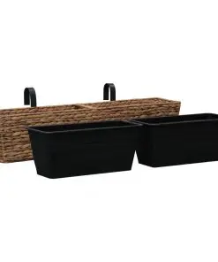 vidaXL Garden Planters 2 pcs Water Hyacinth