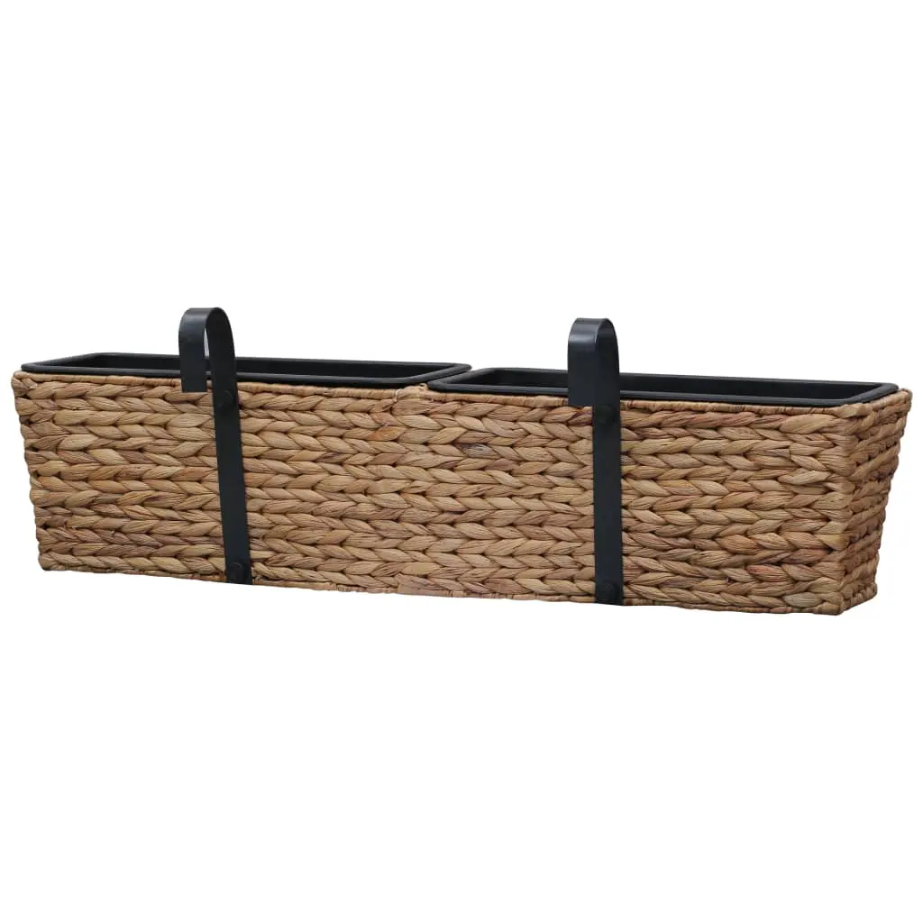 vidaXL Garden Planters 2 pcs Water Hyacinth