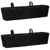 vidaXL Garden Planters 2 pcs Water Hyacinth Black vidaXL Garden Planters 2 pcs Water Hyacinth Black