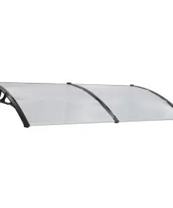 vidaXL Door Canopy White 200×100 cm PC