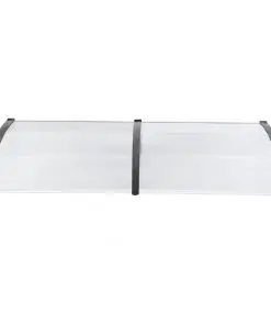 vidaXL Door Canopy White 200×100 cm PC