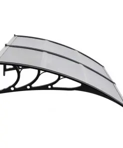 vidaXL Door Canopy White 200×100 cm PC