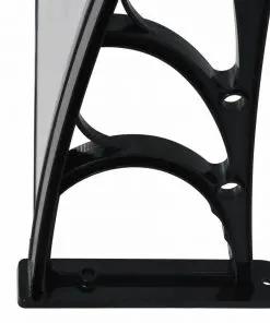 vidaXL Door Canopy White 200×100 cm PC