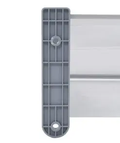 vidaXL Door Canopy Grey 120×100 cm PC