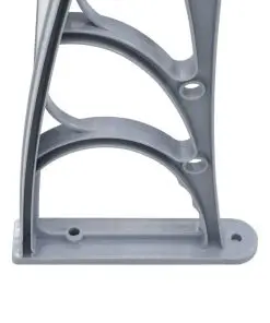 vidaXL Door Canopy Grey 150×100 cm PC