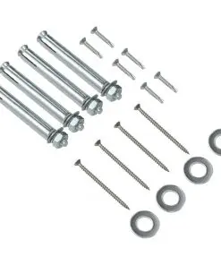 vidaXL WPC Fence Set 6 Square 1053x187cm Brown