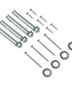 vidaXL WPC Fence Set 8 Square 1401x187cm Brown