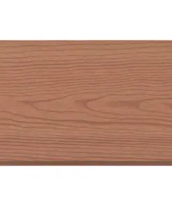 vidaXL WPC Fence Set 10 Square 1749x187cm Brown