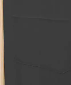 vidaXL 4-Panel Room Divider Grey 160x170x4 cm Fabric