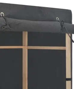 vidaXL Wardrobe Grey 79x40x170 cm Fabric