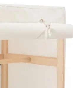 vidaXL Wardrobe White 79x40x170 cm Fabric