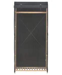 vidaXL Wardrobe Grey 79x40x170 cm Fabric