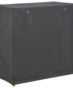 vidaXL Shoe Cabinet with Cover Grey 79x40x80 cm Fabric