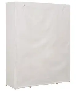 vidaXL Wardrobe White 135x40x170 cm Fabric