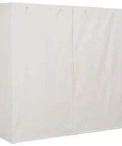 vidaXL Wardrobe White 173x40x170 cm Fabric