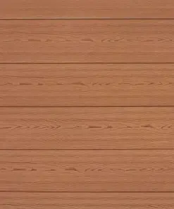 vidaXL Garden Fence with Trellis WPC 357×185 cm Brown