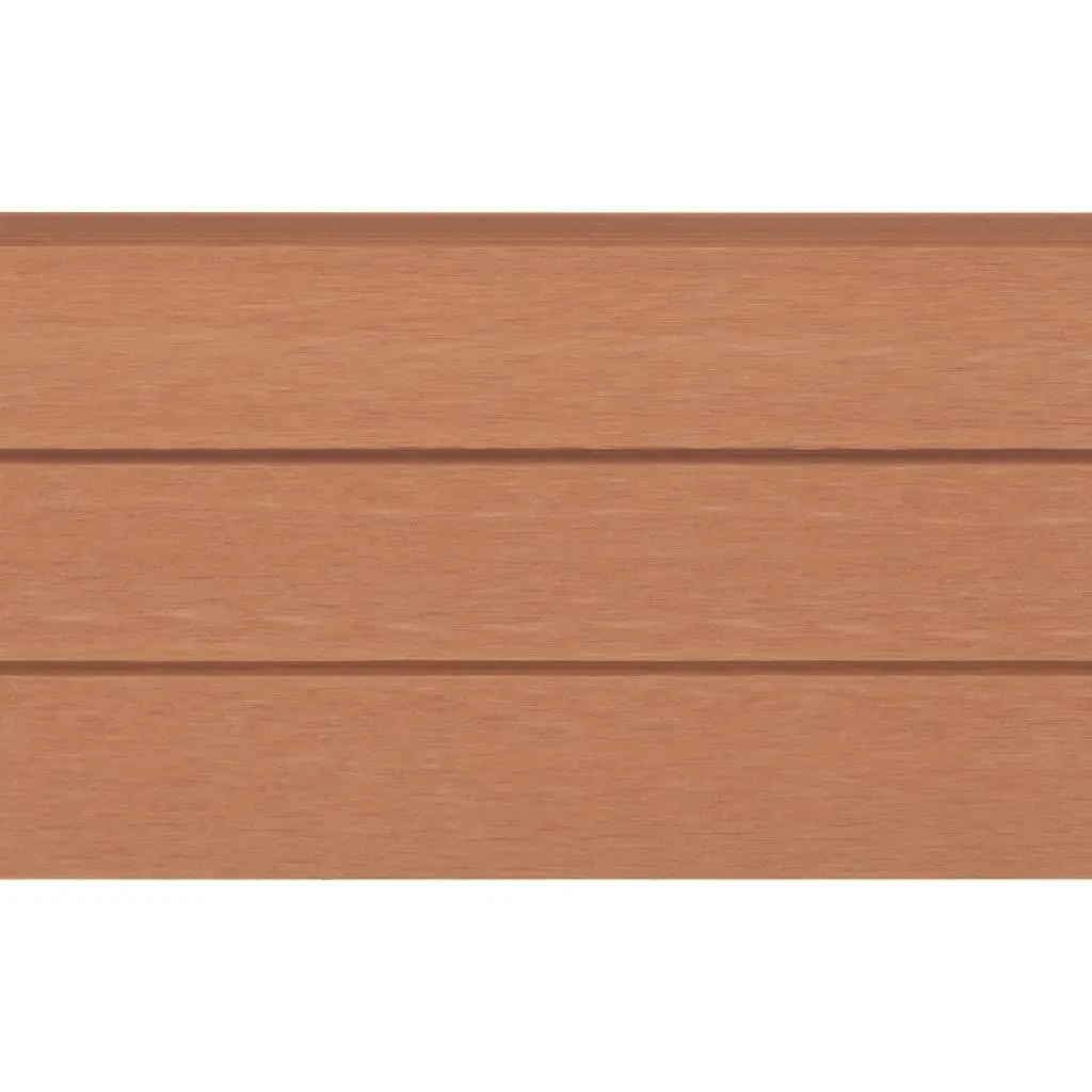 vidaXL Garden Fence with Trellis WPC 531×185 cm Brown