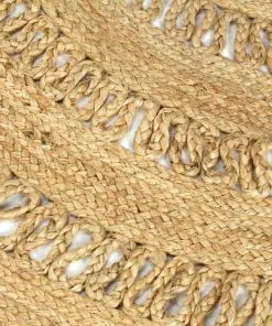 vidaXL Handmade Rug Braided Jute 150 cm