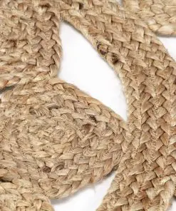 vidaXL Handmade Rug Braided Jute 150 cm